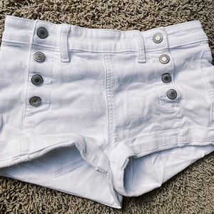 American Eagle Hi-rise Shortie Shorts